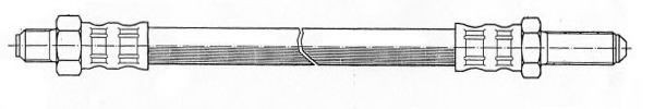 FERODO Brake hose Article number: FHY2379 cheaply