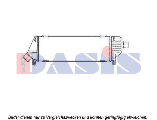 AKS DASIS Intercooler Article number: 077000N cheaply