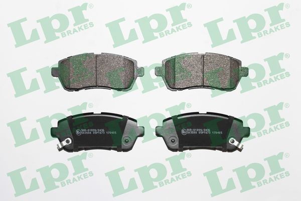LPR Brake pad set Article number: 05P1540 cheaply
