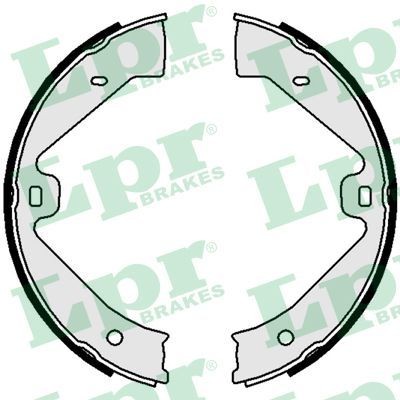 LPR Handbrake shoes Article number: 01085 cheaply
