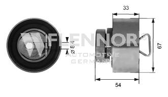 FLENNOR Timing belt tensioner pulley Article number: FS99329 cheaply
