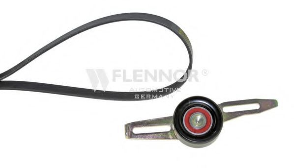 FLENNOR V formos rumbuotas diržas, komplektas prekės numeris: F905PK1023 nebrangu