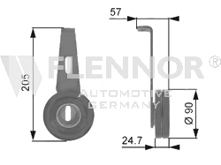 FLENNOR Pingutusrull, soonrihm Artikli number: FS22910 soodsalt