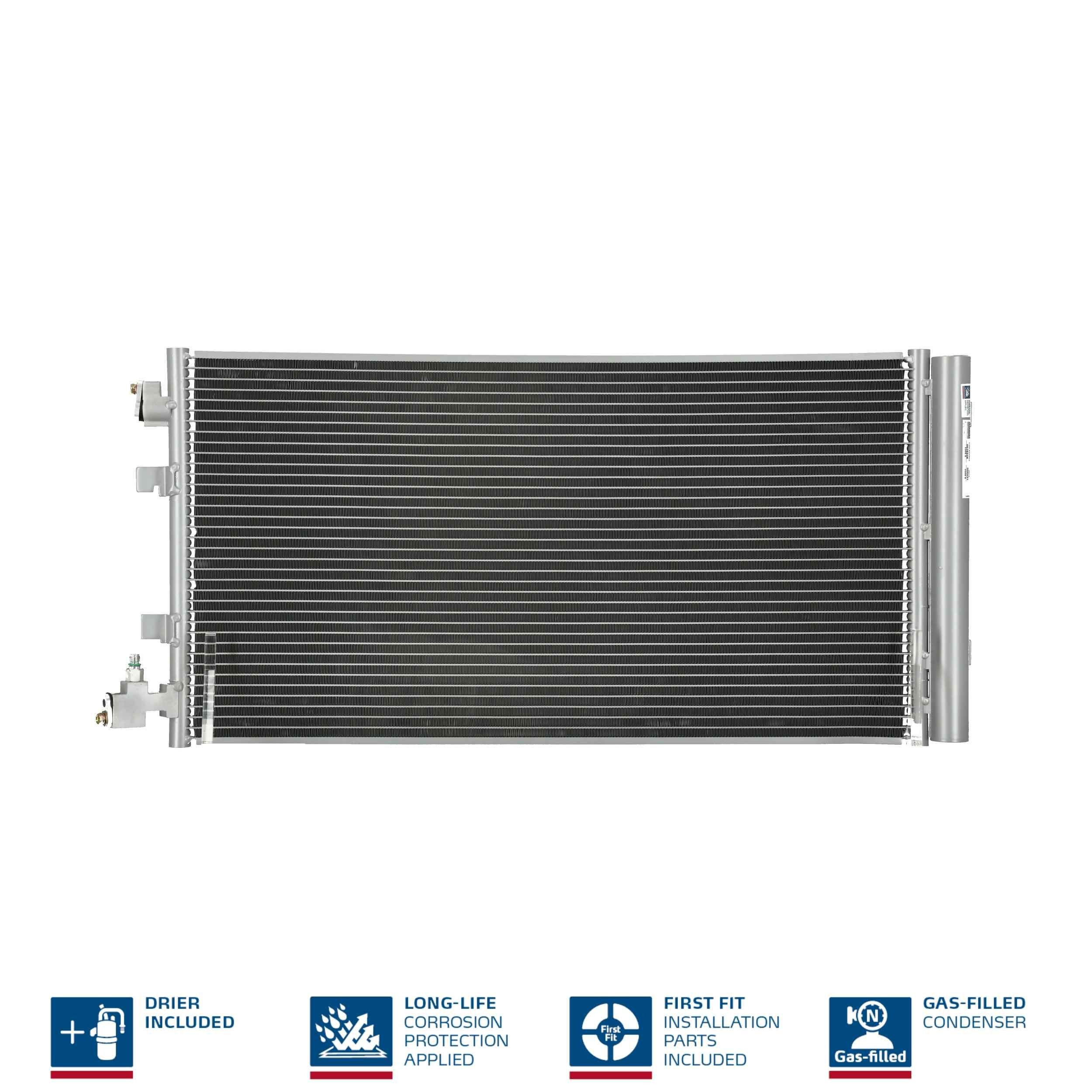 NISSENS Air conditioning condenser Article number: 940160 cheaply