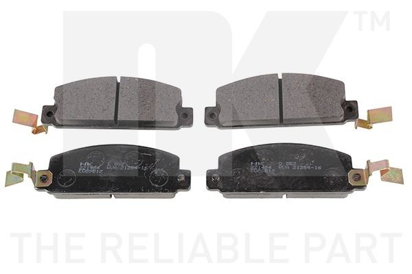 NK Brake pad set Article number: 221404 cheaply