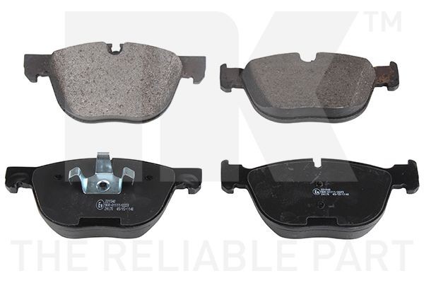 NK Brake pad set Article number: 221540 cheaply