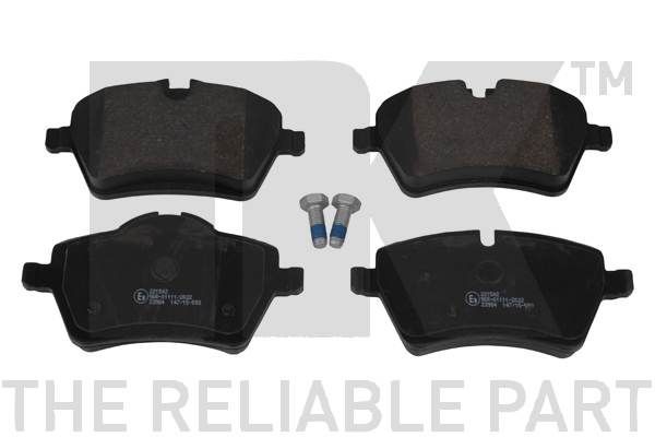NK Brake pad set Article number: 221542 cheaply