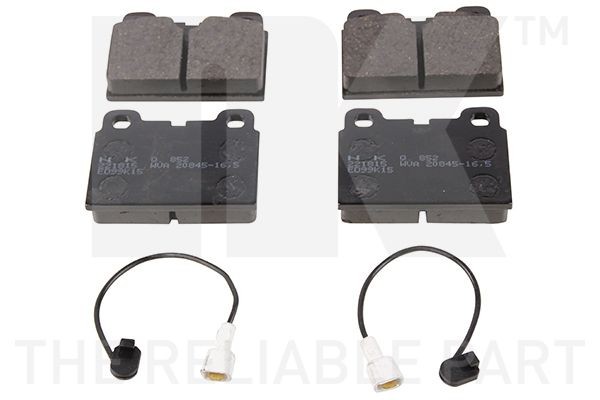 NK Brake pad set Article number: 221815 cheaply