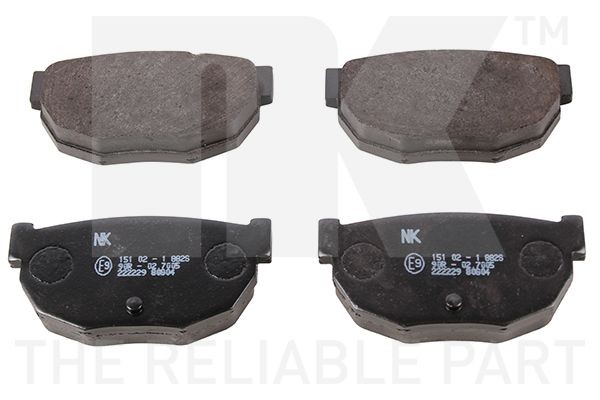NK Brake pad set Article number: 222229 cheaply