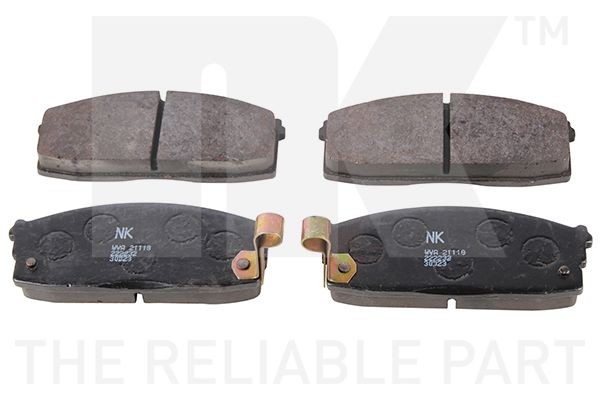 NK Brake pad set Article number: 222232 cheaply
