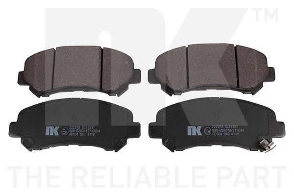 NK Brake pad set Article number: 222269 cheaply
