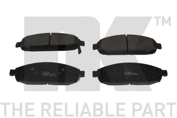 NK Brake pad set Article number: 229328 cheaply
