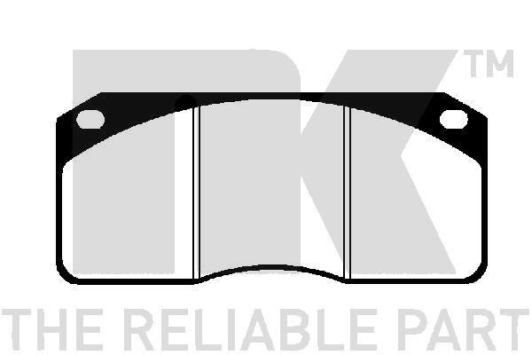 NK Brake pad set Article number: 229949 cheaply