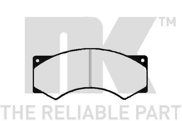 NK Brake pad set Article number: 229950 cheaply