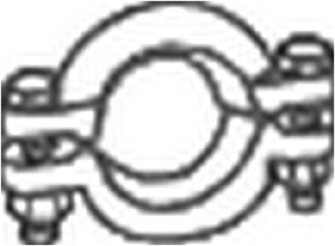 BOSAL Clamp, exhaust system Article number: 254-879 cheaply