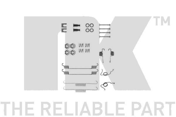 NK Accessory Kit, brake shoes Article number: 7925626 cheaply