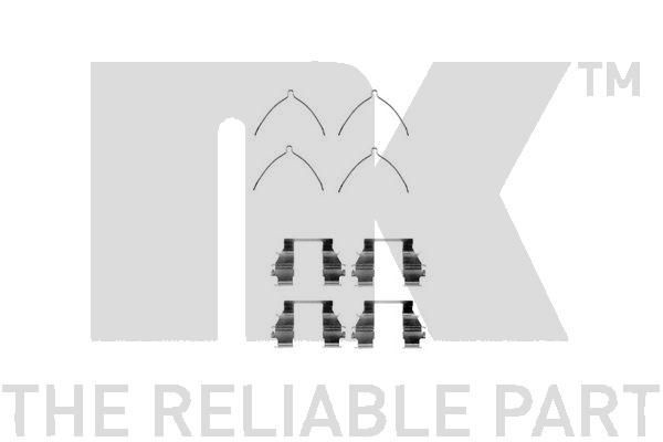 NK Accessory Kit, disc brake pads Article number: 7945105 cheaply