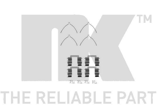 NK Accessory Kit, disc brake pads Article number: 7945116 cheaply