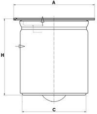 MANN-FILTER Filtro idraulico per cambio automatico Numero articolo: H 2538 poco costoso