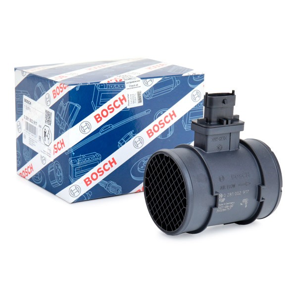 BOSCH Mass air flow sensor Article number: 0 281 002 917 cheaply