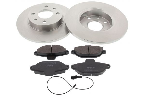 MAPCO Brake discs and pads set Article number: 47011 cheaply