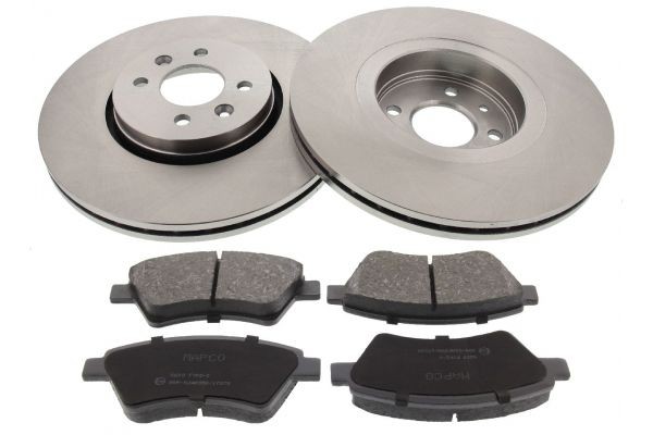 MAPCO Brake discs and pads set Article number: 47163 cheaply