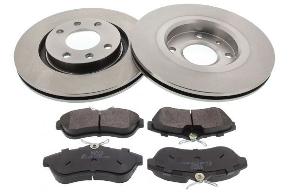 MAPCO Brake discs and pads set Article number: 47456 cheaply