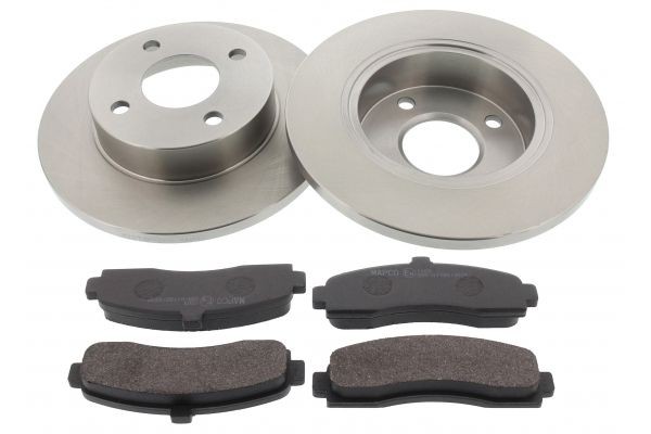 MAPCO Brake discs and pads set Article number: 47500 cheaply