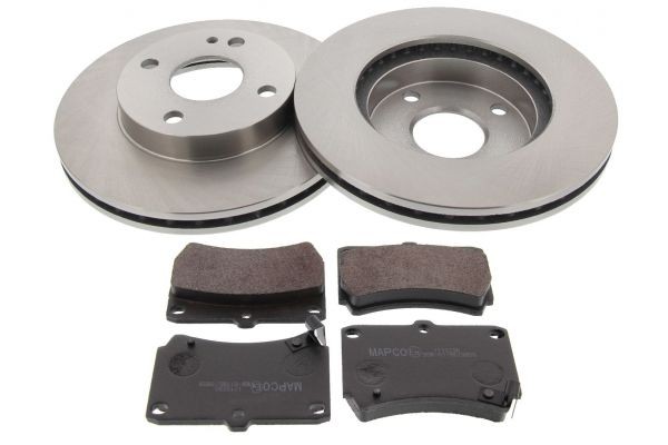 MAPCO Brake discs and pads set Article number: 47510 cheaply