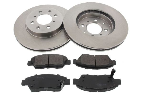 MAPCO Brake discs and pads set Article number: 47520 cheaply