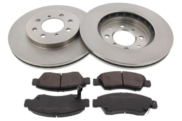 MAPCO Brake discs and pads set Article number: 47522 cheaply