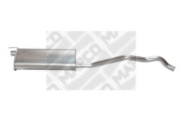 MAPCO Middle silencer Article number: 30139 cheaply