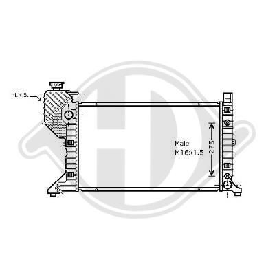 DIEDERICHS Repair panel Article number: 9321232 cheaply