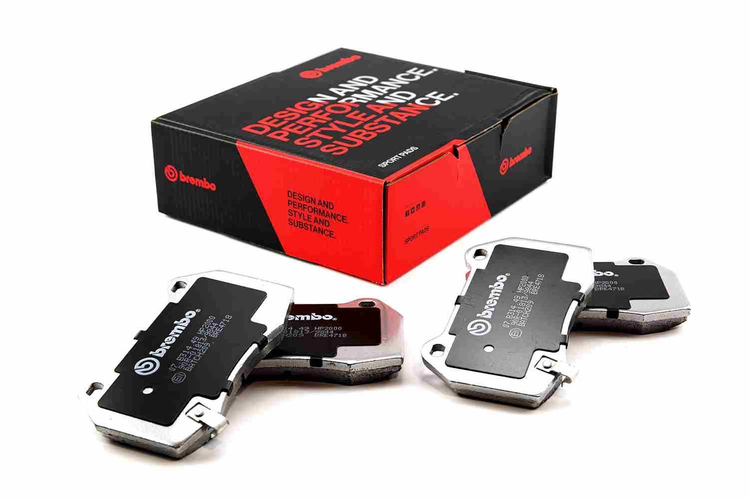 BREMBO High Performance Brake Pad Set SPORT PADS HP2000 Article number: 07.B314.49 cheaply