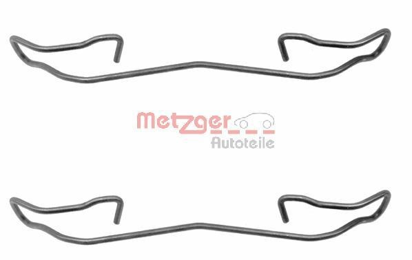 METZGER 109-1187 Lisakomplekt, ketaspiduriklotsid MONDEO 1.8 i 16V 115 HP Bensiin 1996