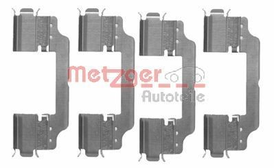 METZGER 109-1716 Комплект принадлежности, дискови накладки A6 RS6 performance 4.0 quattro 605 K.C. бензин 2018