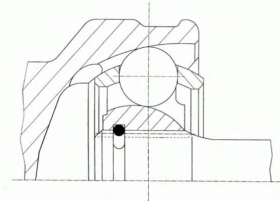 SPIDAN Joint kit, drive shaft Article number: 23955 cheaply