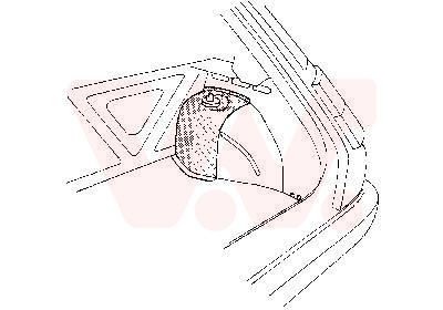 VAN WEZEL Repair panel Article number: 4308298 cheaply