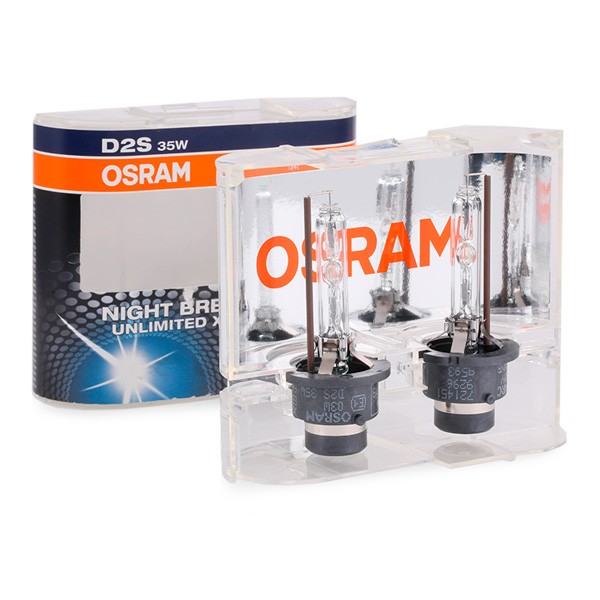 OSRAM Xenonpære XENARC NIGHT BREAKER UNLIMITED artikkelnummer: 66240XNB-HCB billig