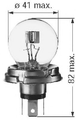 BERU Headlight bulb Article number: 212450 cheaply