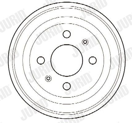 JURID Brake drum Article number: 329000J cheaply