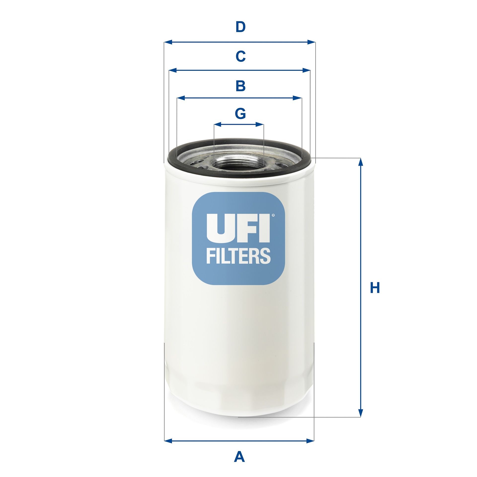 UFI Hydraulikfilter, styretøj Varenummer: 80.041.00 billige