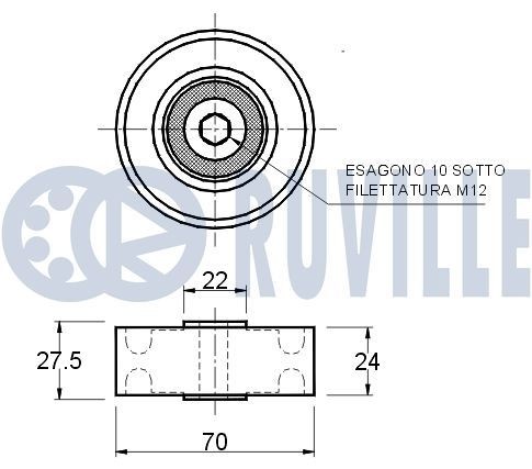 RUVILLE Timing chain kit Article number: 3452019S cheaply