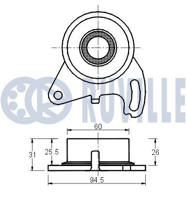RUVILLE Timing chain kit Article number: 3453029S cheaply