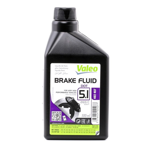 VALEO Brake Fluid Article number: 402407 cheaply