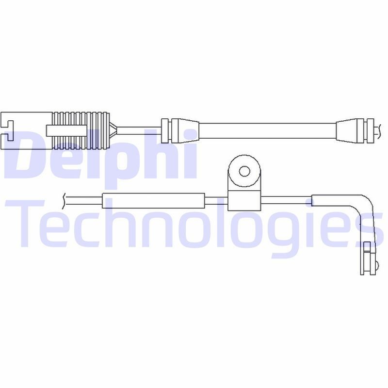 DELPHI Warning Contact Set, brake pad wear Article number: LZ0159 cheaply