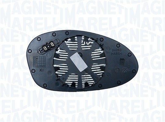 MAGNETI MARELLI Spejlglas, udvendig spejl Varenummer: 182209000500 billige