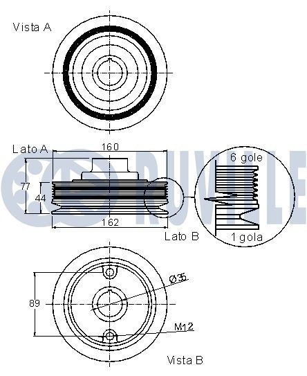 RUVILLE Kit lanț de distribuție număr articol: 3451008S ieftin