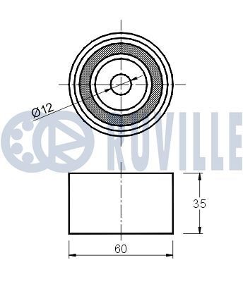 RUVILLE Timing chain kit Article number: 3453051S cheaply