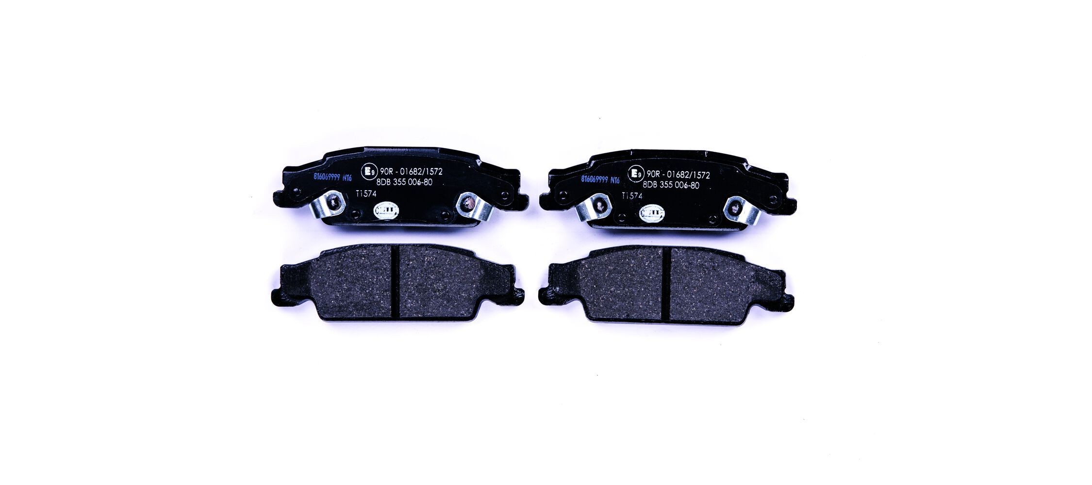 HELLA Brake pad set Article number: 8DB 355 006-801 cheaply